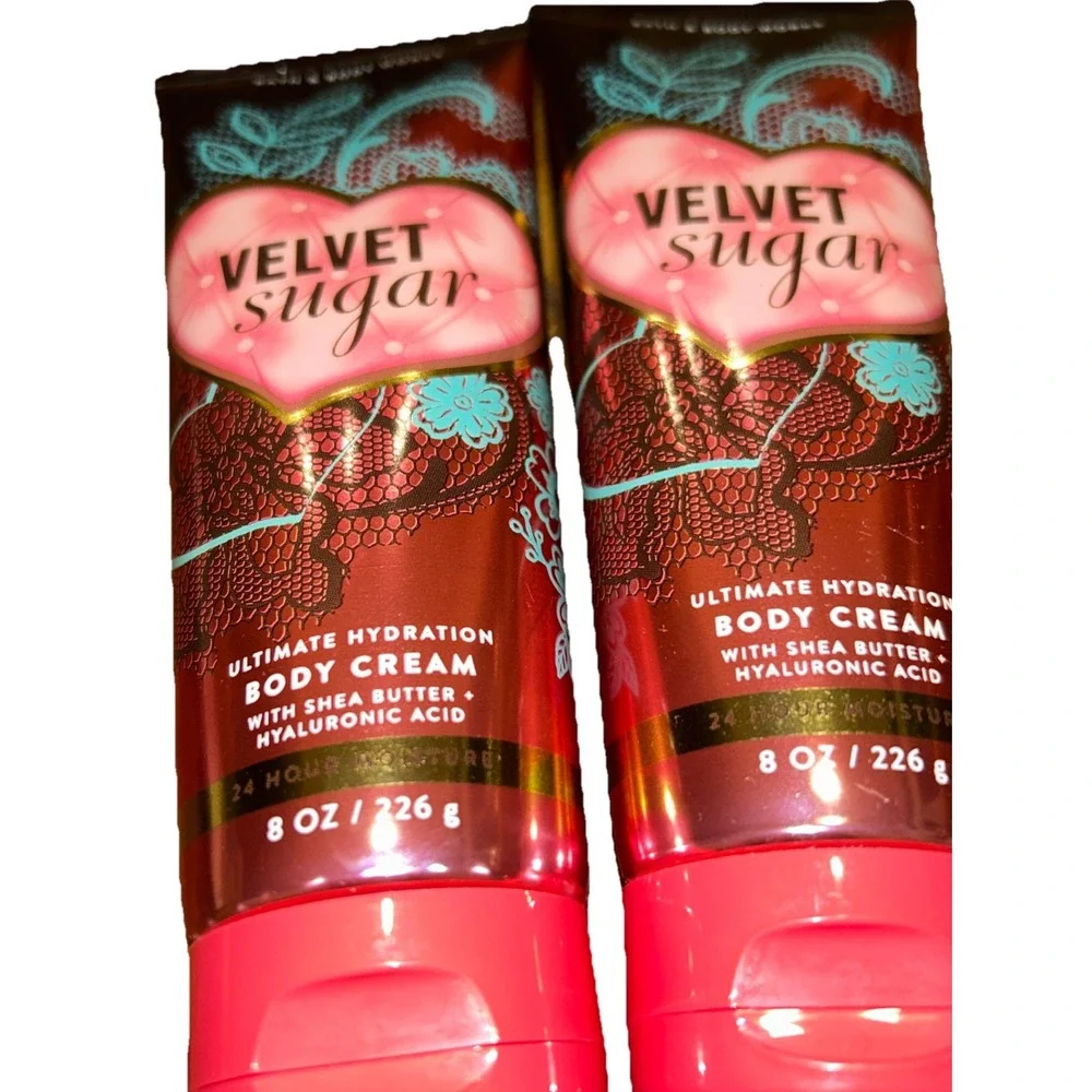 2 Bath & Body Works Velvet Sugar Body Crème  New